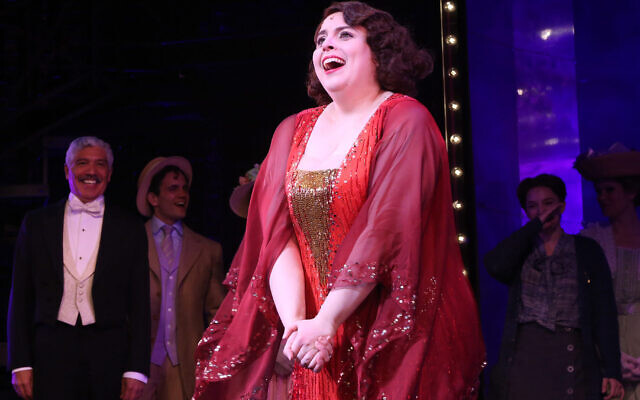 Beanie Feldstein as Fanny Brice during the opening night curtain call for the musical Funny Girl on Broadway. Photo: Bruce Glikas/WireImage