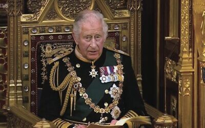 This year's Queen's Speech was delivered by Prince Charles. Photo: BBC