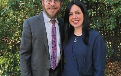 Rabbi and Rebbetzin Karnowsky. Photo: Facebook