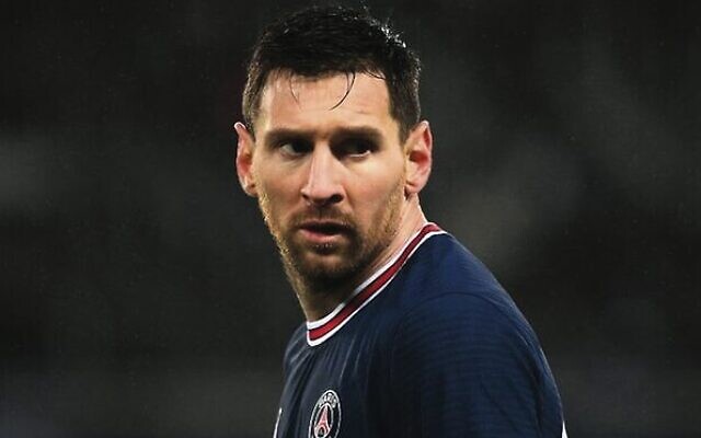 Paris Saint-Germain soccer club's Argentinian forward Lionel Messi. Photo: Franck Fife/AFP