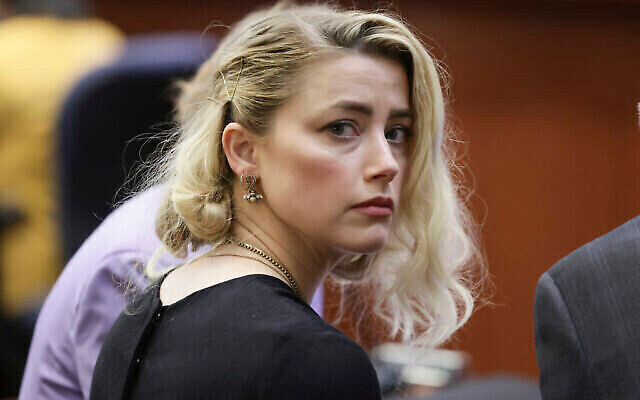 Amber Heard, at the Fairfax County Circuit Courthouse in Fairfax, Virginia, June 1, 2022. Photo: Evelyn Hockstein/Pool via AP
