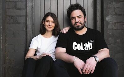CoLab proprietors and ChefPrep co-founders Elle Curran and Joshua Abulafia.