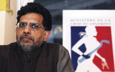Miloon Kothari pictured in Paris in 2007.
 Photo: Bertrand Guay/AFP via Getty Images via JTA