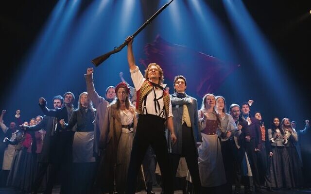 The cast of Les Miserables performing One Day More. Photo: AJN file/Matt Murphy