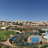 The West Bank settlement of Ma'ale Adumim. Photo: David Mosberg