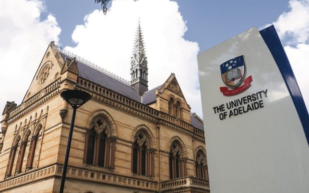 Adelaide Uni menolak definisi IHRA – The Australian Jewish News
