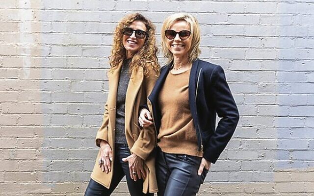 Nicole Katz (left) and Sharon Aaron started Fashion Forward, which raises money for Jewish House. Photo: Supplied.