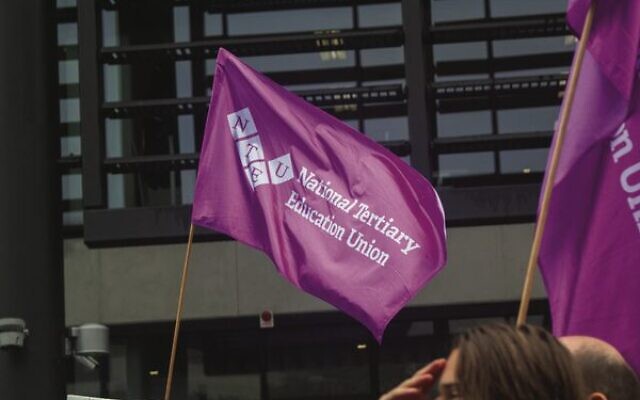The NTEU has a passed a motion in solidarity with Palestine. Photo: Supplied.