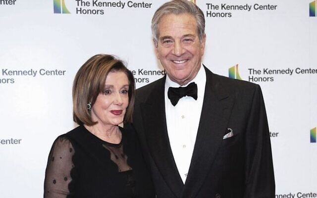 Nancy and Paul Pelosi in Washington in 2019. Photo: AP Photo/Kevin Wolf, File