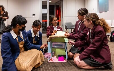 Year 6 students participated in the first Intercultural Day. Photo: Photo: Katherin Griffiths.
