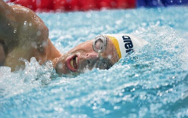 Matt Levy. Photo: Delly Carr/Swimming Australia