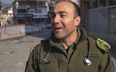 Lt. Col. Aziz Ibrahim, a nurse and a commander in the IDF Medical Corps. Photo: IDF