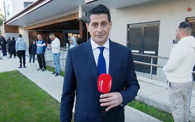 SBS World News reporter Essam Al-Ghalib has been stood down. Photo: Youtube Screenshot.