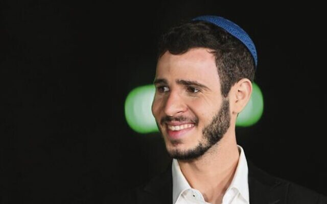 Israeli religion reporter Yair Cherki recently came out as gay. 
Photo: Arie Leib Abrams/Flash90