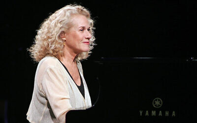 Carole King performing in concert. Photo: Michael Bush