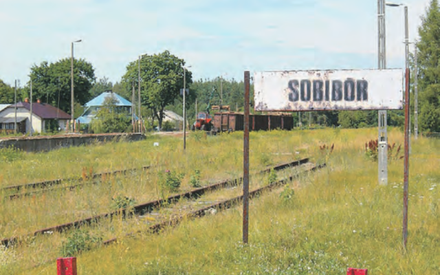 The train station at Sobibor. Photo: Jacques Lahitte/Wikimedia Commons