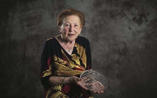 Holocaust survivor Yvonne Engelman. Photo: Katherine Griffiths