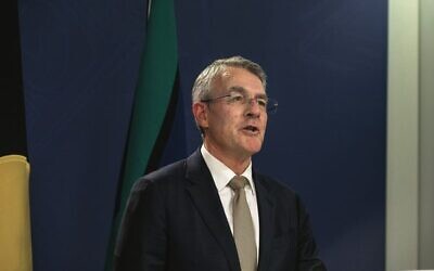 Attorney-General Mark Dreyfus at a press conference in March. 
Photo: AAP Image/Flavio Brancaleone