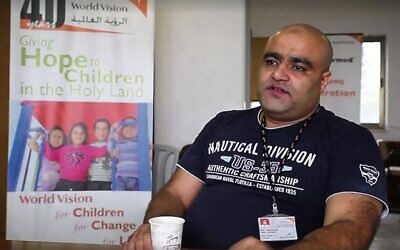Mohmmad El Halabi, who was convicted for diverting the charity's funds to Hamas. Photo: Screen capture/World Vision