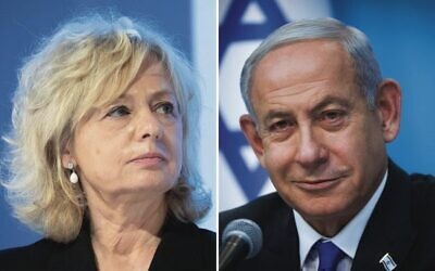 Israel's Attorney General Gali Baharav-Miara (left) and Prime Minister Benjamin Netanyahu. Photos: Olivier Fitoussi and Yonatan Sindel/Flash90