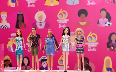 An interactive pop-up in New York City celebrates 60 years of Barbie dolls and shows the brand's past, present and future, March 8, 2019. Photo by Diane Bondareff/Invision for Barbie/AP Images