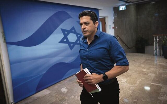 Amichai Chikli, Israel's minister of Diaspora affairs and social equality. Photo: Yonatan Sindel/Flash90