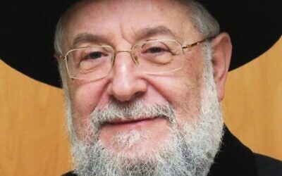 Rabbi Yisrael Meir Lau.