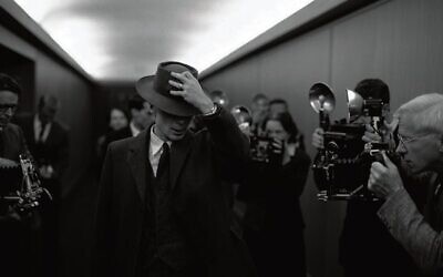 Cillian Murphy plays 
J. Robert Oppenheimer in Christopher Nolan's film Oppenheimer.  
Photo: Universal Pictures