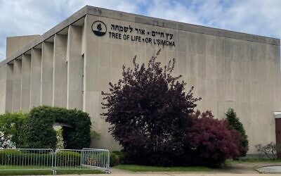 The Tree of Life synagogue in Pittsburgh, June 26, 2023. Photo: Ron Kampeas