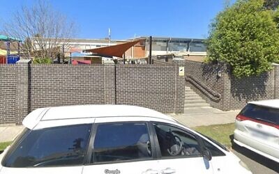 The entry to the Adass Israel School in Elsternwick. Photo: Google Maps