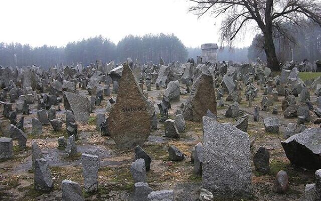 Memorial stones at the site of Treblinka in Poland. Photo: Adrian Grycuk/Wikimedia Commons