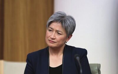 Foreign Minister Penny Wong. Photo: Peter Haskin