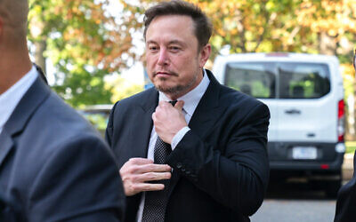 X CEO Elon Musk in Washington last month. Photo: Jacquelyn Martin/AP