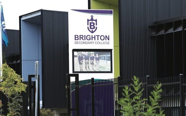 Brighton Secondary College. 
Photo: Peter Haskin