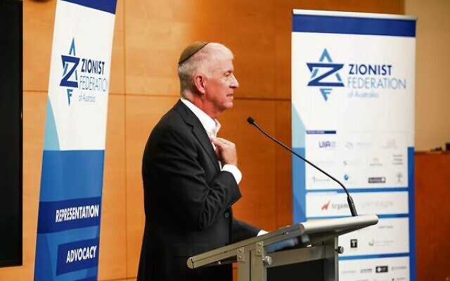 Rabbi Donniel Hartman at the ZFA plenary conference. Photo: Supplied