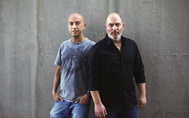 Fauda co-creators Avi Issacharoff (left) and Lior Raz. 
Photo: AP Photo/Oded Balilty via Times of Israel