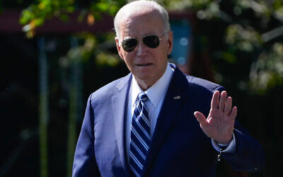 US President Joe Biden in Washington last Friday. Photo: AP Photo/Susan Walsh