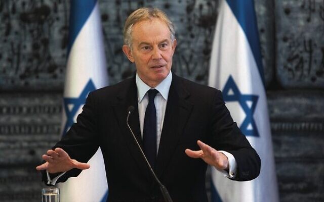 Former British PM Tony Blair. 
Photo: AP Photo/Sebastian Scheiner,