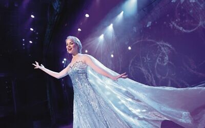 Frozen: A Musical Spectacular is being staged on Disney Cruise Line's ship Disney Wonder.