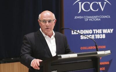 New JCCV president Philip Zajac. Photo: Peter Haskin