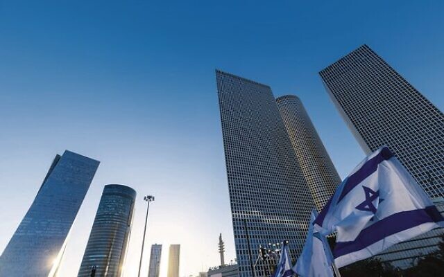 Tel Aviv's financial business district skyline. Photo: Elijah Lovkoff via iStock by Getty Images
ONLY RUN PIC IF ROOM