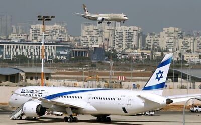 Ben Gurion international airport.