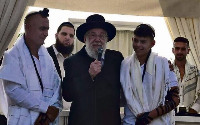 Ariel Zohar recently celebrated his bar mitzvah.