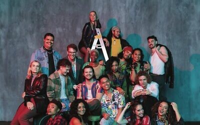 The Australian cast of Rent. Photo: Instagram