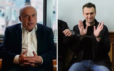 Natan Sharansky (left) and Alexei Navalny. Photo: montage: AP