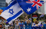 The Australians United Against Antisemitism rally. Photo: SB Creatives Photography