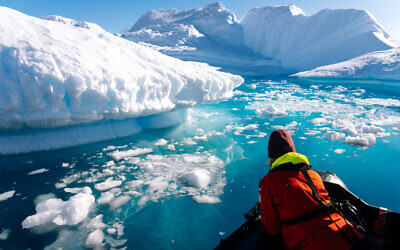 Icebergs in Antarctica’s Neko Harbour.
Photo: Kay Fochtmann