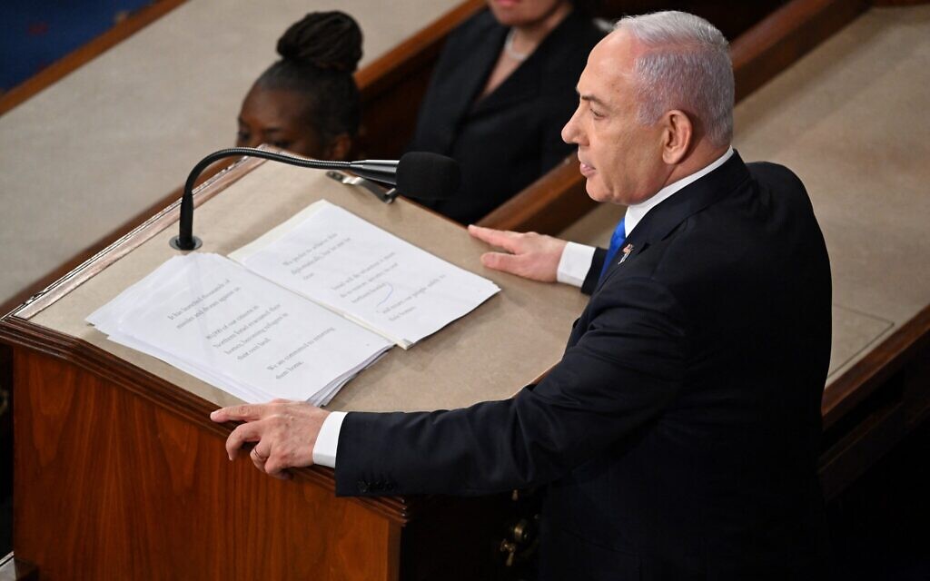 We’re protecting you: Full text of Netanyahu’s address to Congress