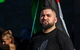 Pro-Palestinian activist Hashem Tayeh.
