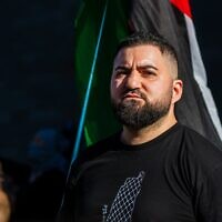 Pro-Palestinian activist Hashem Tayeh.
